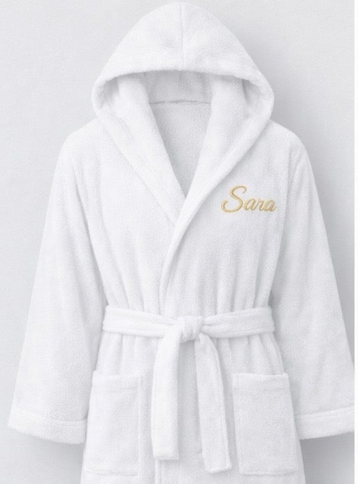 Peignoir de Luxe Personnalisé